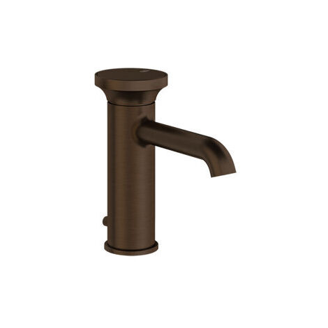 Mezclador monomando de lavabo Gessi Origini, con desagüe