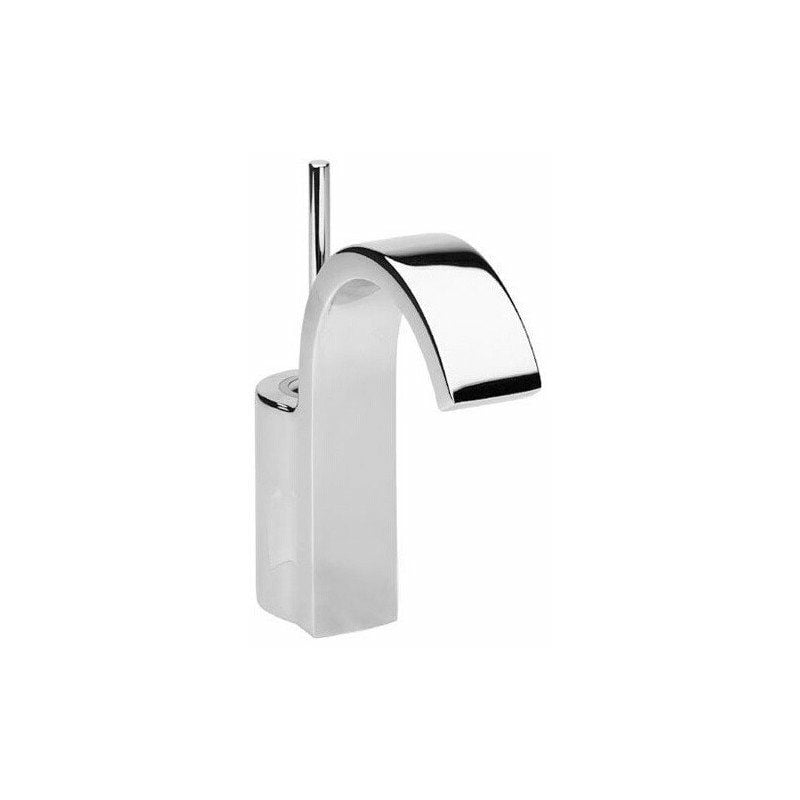 

Ideal - Mezclador monomando de lavabo GLANCE caño redondo sin vaciador cromado STANDARD