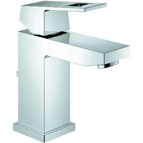 Mezclador monomando de lavabo Grohe Eurocube, tamaño S, con grifería de desagüe - 2312700E