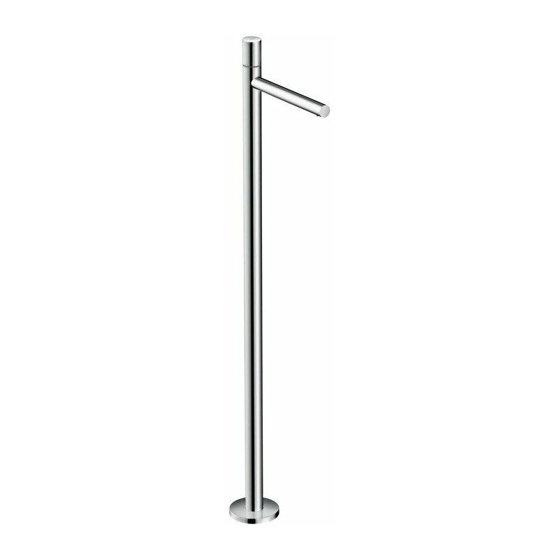 

Hansgrohe - con lavabo empotrado en el suelo, tirador zero sin desagüe níquel cepillado