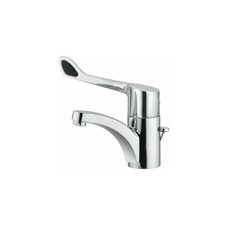 

Mezclador monomando de lavabo MEDI-CARE DN 15 caño rígido, vaciador G 1 1 / 4Z cromado KLUDI