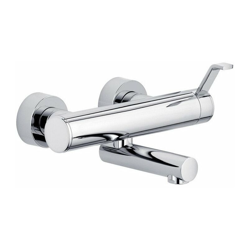 

Mezclador monomando de lavabo PLAN acabado aluminio, saliente 150 mm KEUCO