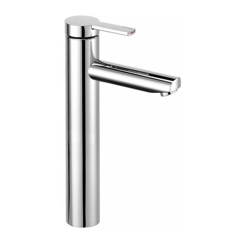 

Mezclador monomando de lavabo PLAN BLUE 210 sin vaciador automático, acabado aluminio KEUCO