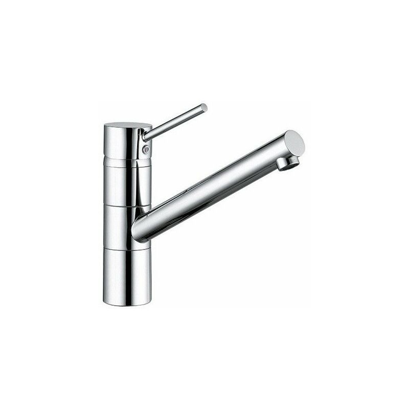 

Mezclador monomando de lavabo SCOPE XL DN 15 acabado acero inoxidable KLUDI