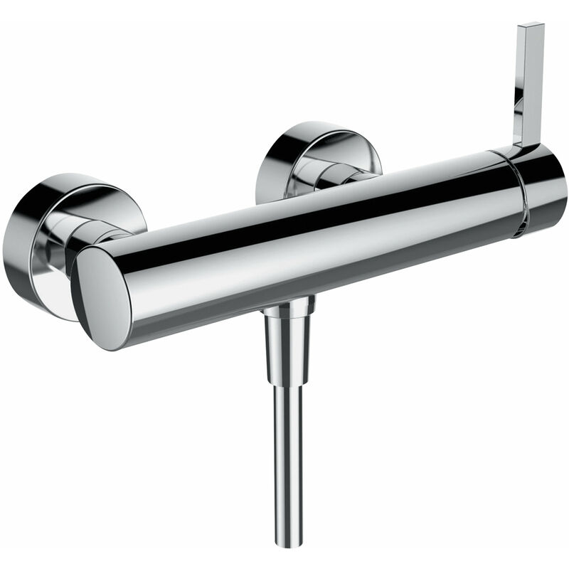 

Mezclador monomando de superficie para ducha Kartell, un consumidor, sin accesorios, cromado - H3313370044001 - Laufen