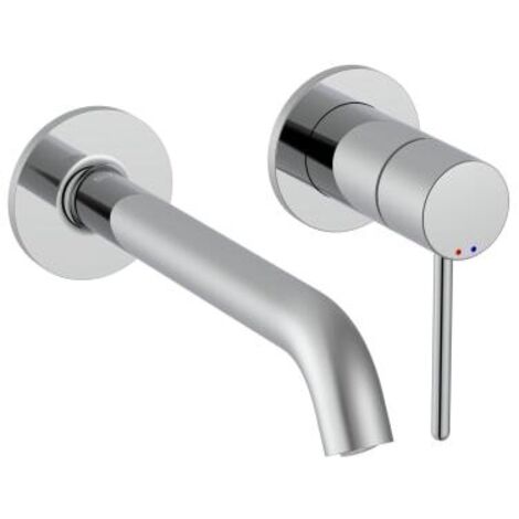 MEZCLADOR MONOMANDO EMPOTRABLE LAVABO NU CON MANETA PIN CROMO