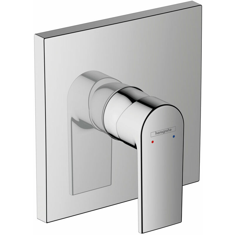 

Mezclador monomando enyesado de ducha hansgrohe Vernis Shape, , 71668, color: cromado - 71668000