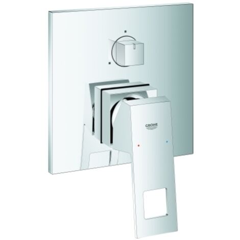 Mezclador monomando Grohe Eurocube, con desviador de 3 vías,