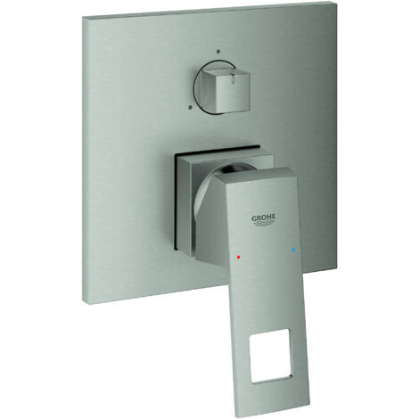 Mezclador monomando Grohe Eurocube, con desviador de 3 vías,
