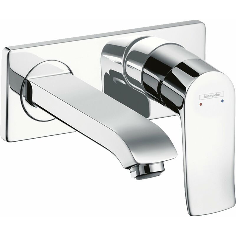 

Mezclador monomando Metris para lavabo empotrado LowFlow con caño 165 mm 31251000 - 31251000 - Hansgrohe