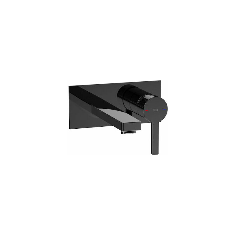 

Roca-Mezclador monomando Naia empotrable para lavabo en acabado negro titanio