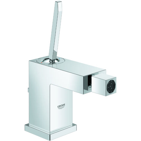 Mezclador monomando para bidé Grohe Eurocube Joy DN 15, montaje de un orificio, con juego de desagüe - 23664000