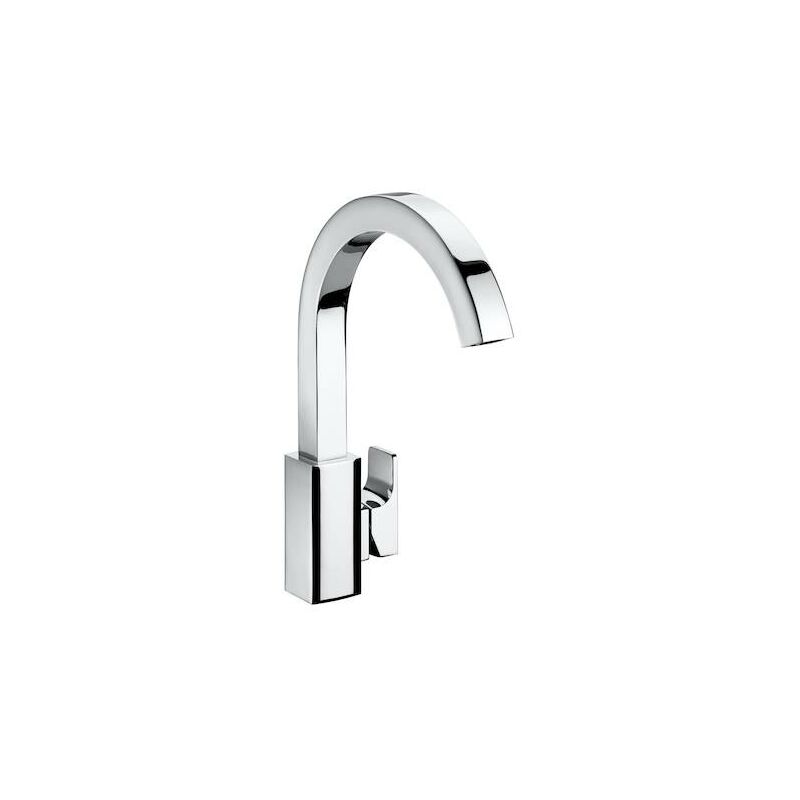 

Roca - Mezclador monomando para cocina con caño giratorio, Cold Start L90