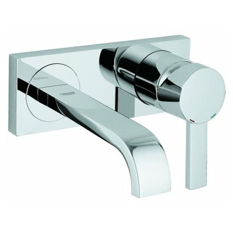 Mezclador mural de 2 agujeros para lavabo Grohe Allure, proyección 172mm - 19309000