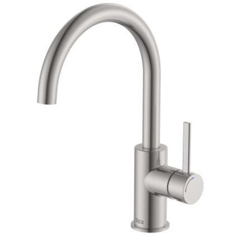 MEZCLADOR P/LAV.ONA MTA.LAT.CPO.LISO VALV.CLICK-CLACK INOX