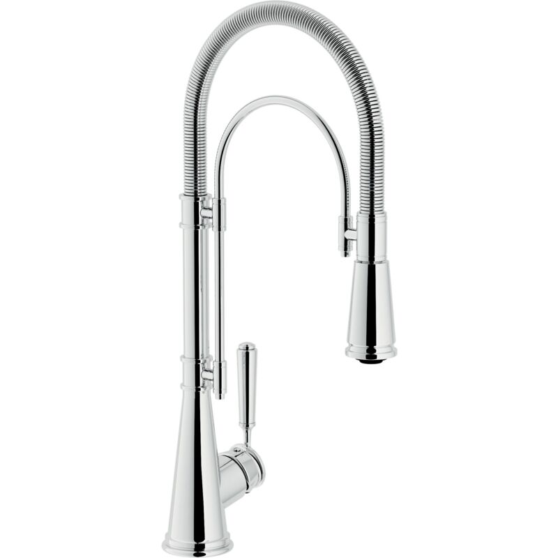 

Mezclador de fregadero de cocina de estilo retro Charlie CH75500 | Cromo - Nobili