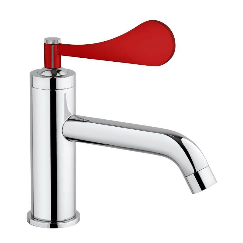 

Mamoli Rubinetteria - Mezclador de lavabo con caño de 150 mm de largo Mamoli Paola&TheBathroom 4941S-4943S | Sin Desagüe - Roja
