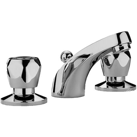 Caño monomando lavabo 114 mm Paffoni Iris IRV075CR Cromo Iris