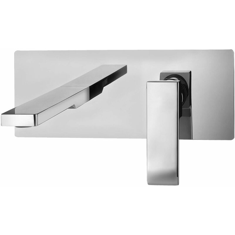 

Mezclador de lavabo de pared Level LES104 - LES105- LES106 | Cromo - 150mm - Paffoni