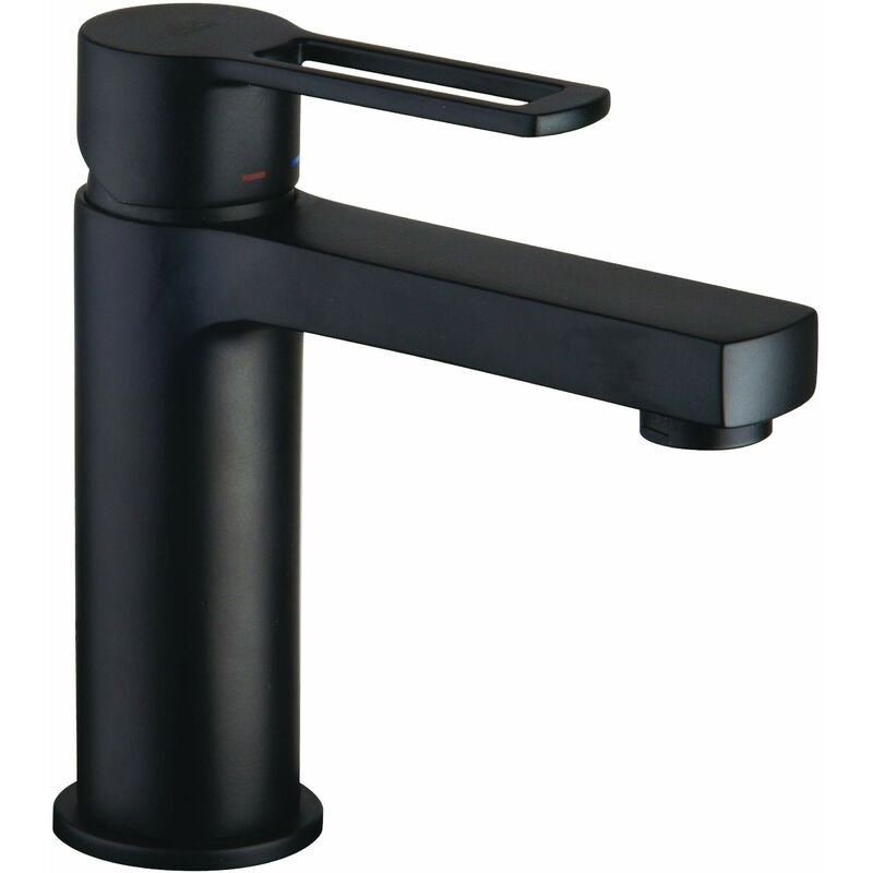 

Mezclador para Lavabo Energy Saving Paffoni Ringo-West RIN071-ES WS071-ES | Negro mate - RINGO - Sin Desagüe