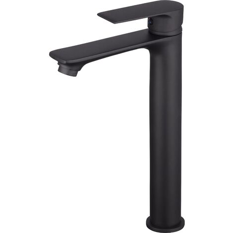 Mezclador para lavamanos/lavabo alto NYTIA By Eurosanit Negro