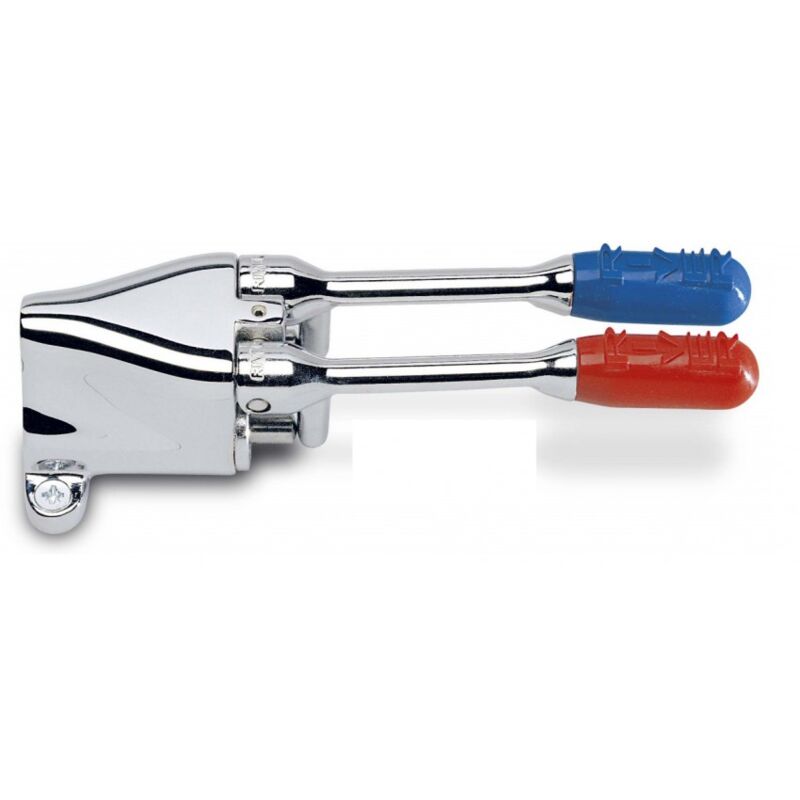 

Mezclador pedal River R550283 fijación al suelo en latón cromado | Cromado