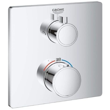 Mezclador termostático de ducha Grohe Grohtherm con desviador