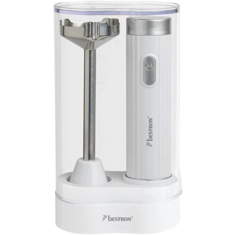 

Batidora de Mano con Caja de Plástico 400 W Blanca - Blanco - Bestron