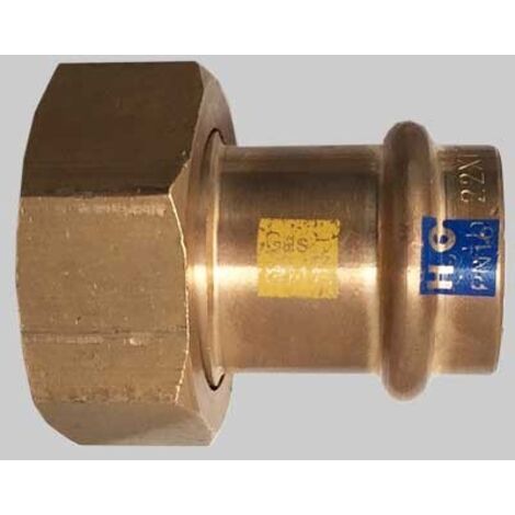 MEZZO BOCCHETTONE DADO GIREVOLE A PRESSARE - 12 x 3/4