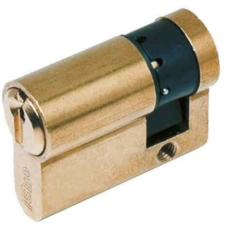 MEZZO CILINDRO MONOPROFILO OTTONE 'F5' ISEO 40 mm (25+10+5)