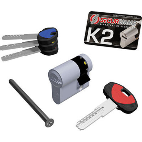 MEZZO CILINDRO SAGOMATO K2 3200-M SECUREMME