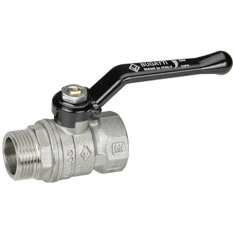 MF-Kugelhahn mit Hebel