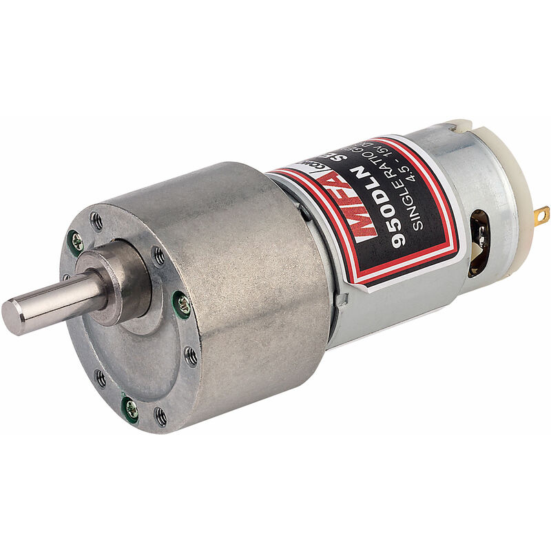 950D501LN Gearbox and Motor 50:1 6mm Shaft 4.5 to 15V - MFA
