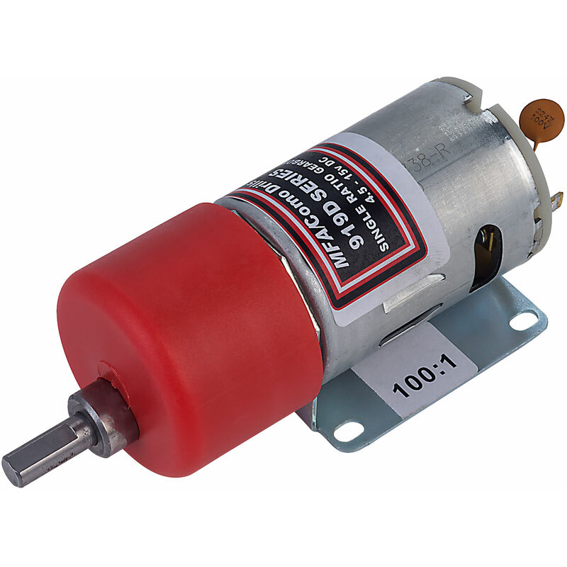 Gearbox and Motor 100:1 - 4.5 to 15V - MFA