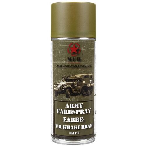 MFH Army Farbspray, WH KHAKI DRAB, matt, 400 ml