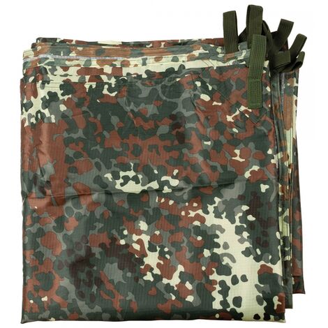 MFH Mehrzweckplane, &quotTarp Extrem&quot, flecktarn, ca. 300 x 300 cm