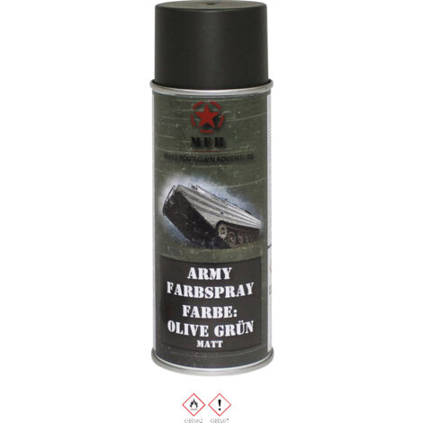 MFH - Military & Adventure 40345 Farbspray OLIV GRÜN matt RAL 6014 400 ml Olivgrün 1 St. (B x H) 6.5