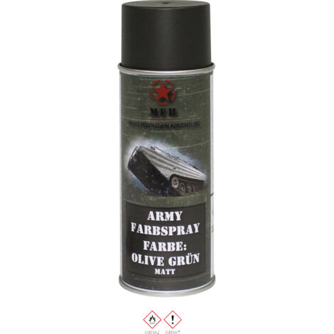 MFH - Military & Adventure 40345 Farbspray OLIV GRÜN matt RAL 6014 400 ml Olivgrün 1 St. (B x H) 6.5