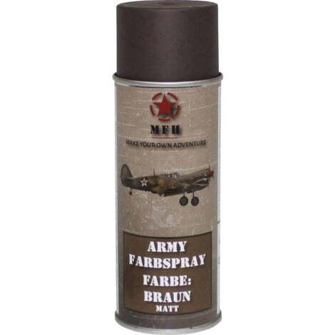 MFH - Military & Adventure 40347 Farbspray BRAUN matt RAL 8027 400 ml Braun 1 St. (B x H) 6.5 cm x 2