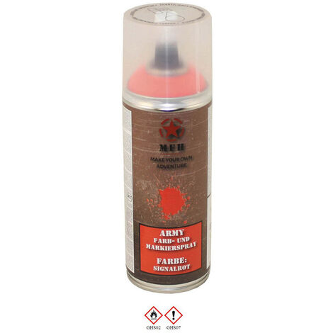 MFH - Military & Adventure 40354 Farbspray SIGNALROT RAL 2005 400 ml Signal-Rot 1 St. (B x H) 6.5 cm