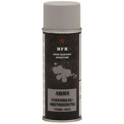 MFH - Military & Adventure 40364 Farbspray Universalgrundierung 400 ml Hellgrau 1 St.