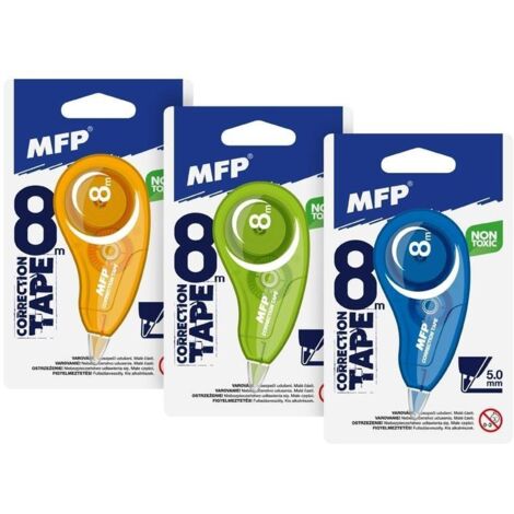 MFP Korrekturband 5mm - 8m, Mustermix
