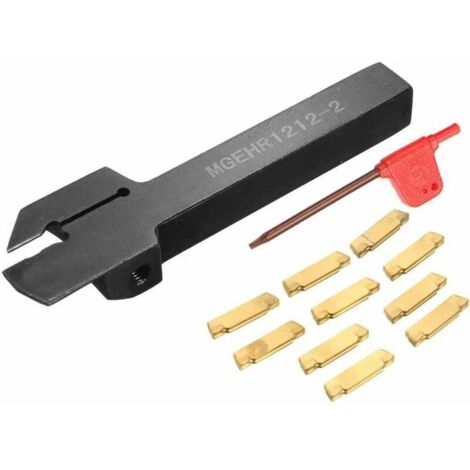 MGEHR 1212-2 Outil de tournage en métal dur et 1 clé anglaise pour le travail du métal Turning outil pour tour CNC ou tourne semi-automatique ou automatique -
