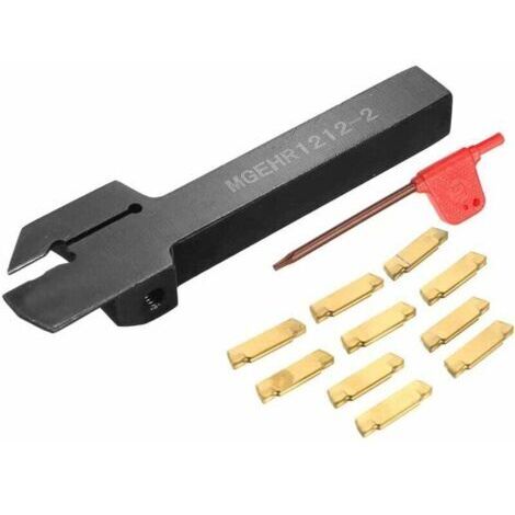 MGEHR 1212-2 Outil de tournage en métal dur et 1 clé anglaise pour le travail du métal Turning outil pour tour CNC ou tourne semi-automatique ou automatique -