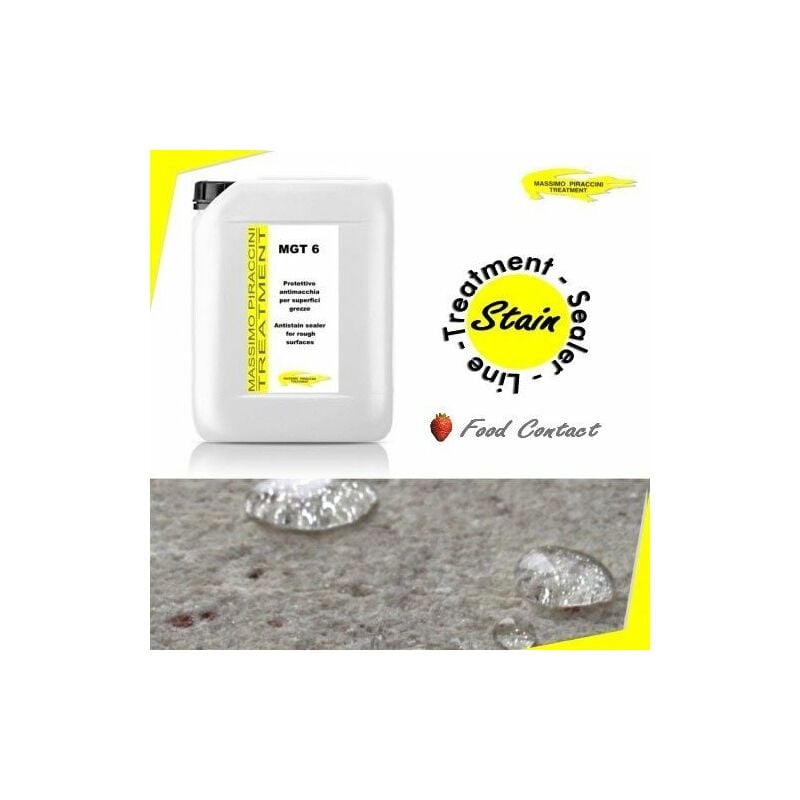 Stone By Stone - mgt 6 - Hydrofuge Oléofuge incolore piscine au sel - 5 litres - -