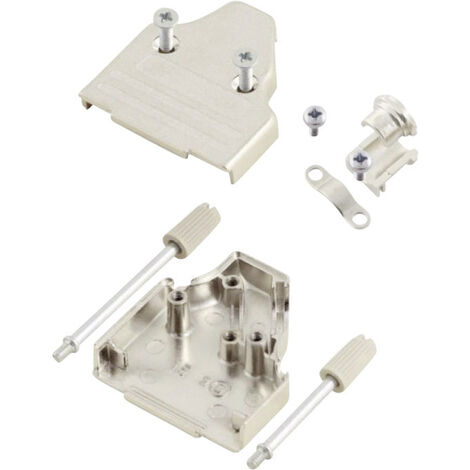 MH Connectors MHDM35-25-K 6560-0139-13 D-SUB Gehäuse Polzahl: 25 Metall 45 ° Silber 1 St.