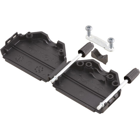 MH Connectors MHDPPK15-BK-K 6260-0101-02 D-SUB Gehäuse Polzahl: 15 Kunststoff 180 ° Schwarz 1 St.
