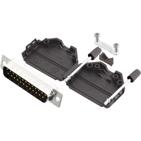MH Connectors MHDPPK25-DB25P-K D-SUB Stiftleisten-Set 180 ° Polzahl: 25 Lötkelch 1 St.