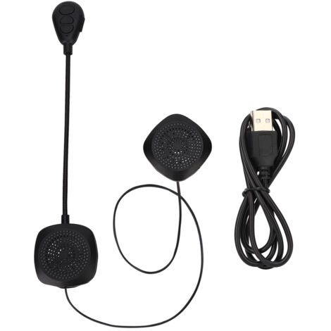 MH05 Casque Moto Stéréo Étanche avec Bluetooth 5.0 et Réponse Automatique
