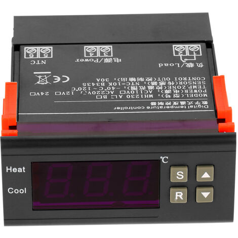 MH1230A 30A Digitaler Temperaturregler für Heizung und Kühlung, 220 V Wechselstrom